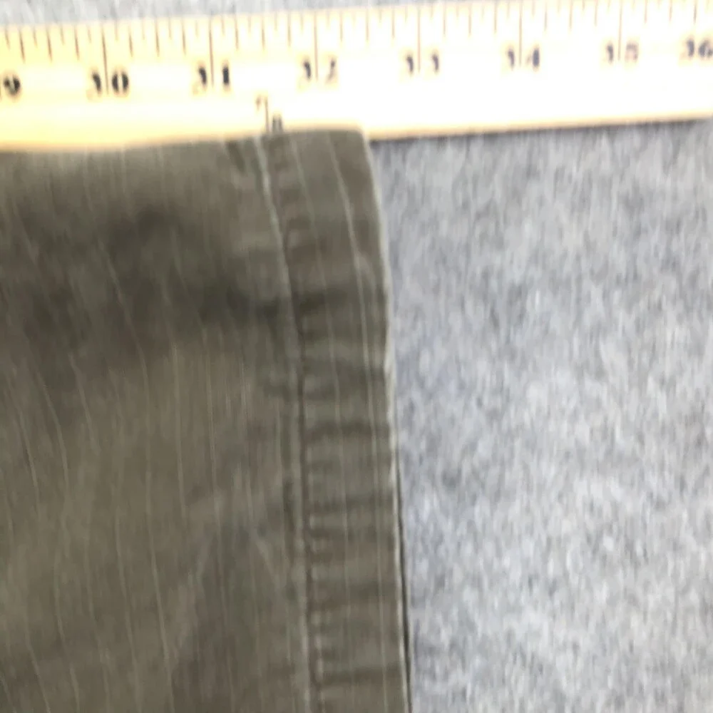 Carhartt Pants Mens 38x34 Green Canvas Cargo Relaxed Straight Workwear B342